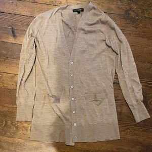 Banana Republic merino wool long cardigan